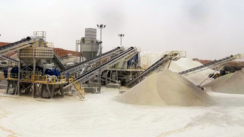 300tph Aggregate Manufacturing Plant In Mongolia