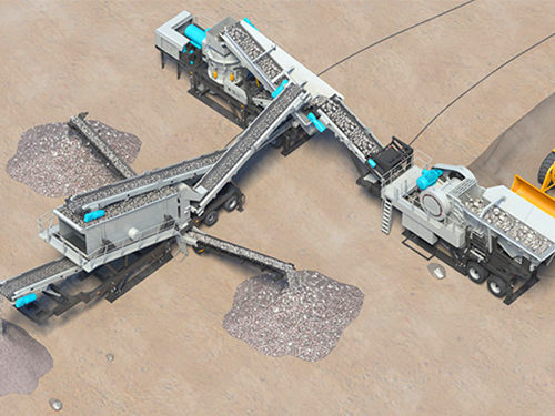 portable ore crushing plant