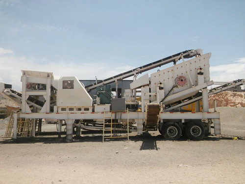 KY Series 4IN1 Portable Crushing & Screening Plant